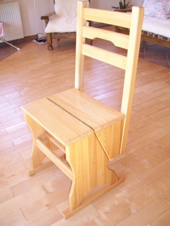 Šikovná židle 2v1
